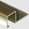 Заказать Алюминиевый П-профиль 12х12 мм Gunsen PV32-13 песок блестящий 2,7 м Заказать Алюминиевый П-профиль 12х12 мм Gunsen PV32-13 песок блестящий 2,7 м