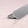 Уголок для плитки внутренний универсальный ПО-В9 Серебро матовое 2,7 м
