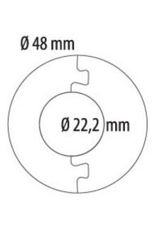 Заказать Розетка для труб Cezar D22 мм 95 Кемпас (2 шт.) 