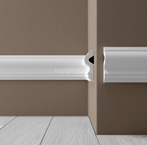 Заказать Молдинг 60х18 мм Де-Багет XPS POLYMER М 60 белый 2 м Заказать Молдинг 60х18 мм Де-Багет XPS POLYMER М 60 белый 2 м