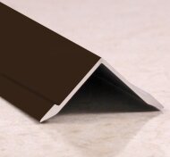 Алюминиевый уголок 21х21 мм ПВ21х21 внутренний бронза матовая 2,7 м Алюминиевый уголок 21х21 мм ПВ21х21 внутренний бронза матовая 2,7 м