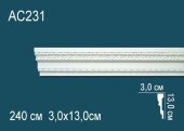 Молдинг с орнаментом Перфект AC231 130х30 мм 2,4 м Молдинг с орнаментом Перфект AC231 130х30 мм 2,4 м