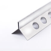 Профиль Y-образный (мерседес) из нержавеющей стали 14,5 мм SBP025-14,5H SGB серебро глянец браш 2,7 м