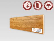 Напольный плинтус МДФ Teckwood цветной 80х10 Дуб Виски 2.15 м Напольный плинтус МДФ Teckwood цветной 80х10 Дуб Виски 2.15 м