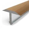 Заказать Профиль Т-образный из ламинированного алюминия Т-26 Л Натуральный бук 2,7 м Заказать Профиль Т-образный из ламинированного алюминия Т-26 Л Натуральный бук 2,7 м