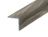 Уголок 20х20 мм алюминиевый КД Дуб пепельный (декорированный) 2,7 м Уголок 20х20 мм алюминиевый КД Дуб пепельный (декорированный) 2,7 м