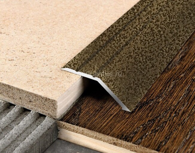 Заказать Разноуровневый порог С2 КР Бронзовый антик 2,7 м Заказать Разноуровневый порог С2 КР Бронзовый антик 2,7 м