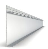 Алюминиевый плинтус для пола 100х15 мм Мега-Трейд 9146 без покрытия 3 м Алюминиевый плинтус для пола 100х15 мм Мега-Трейд 9146 без покрытия 3 м