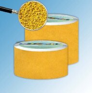 Лента абразивная цветная противоскользящая самоклеящаяся Antislip Systems 100 мм крупная зернистость Желтая ролик 18,3 м Лента абразивная цветная противоскользящая самоклеящаяся Antislip Systems 100 мм крупная зернистость Желтая ролик 18,3 м