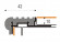 Заказать Порог противоскользящий MP73 с резиновой вставкой Бежевый 2,7 м 