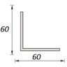 Заказать Уголок ПВХ IDEAL 60х60 У60 отделочный Белый 2,7 м 