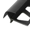 Заказать Алюминиевый профиль для плитки внешний ПО-10х10 Черный муар 2,7 м Заказать Алюминиевый профиль для плитки внешний ПО-10х10 Черный муар 2,7 м