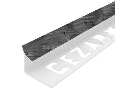 Заказать Внутренний угол ПВХ для плитки 12 мм Cezar 223 Серебряный гранит 2,5 м Заказать Внутренний угол ПВХ для плитки 12 мм Cezar 223 Серебряный гранит 2,5 м