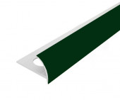 Внешний профиль ПВХ для плитки 12 мм Cezar 115 Светло-зеленый 2,5 м