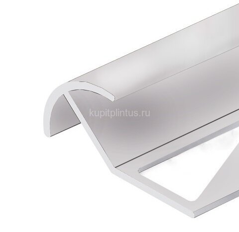 Заказать Профиль под плитку для наружных углов округлый 10 мм алюминий PV70-03 Серебро блестящее 2,7 м Заказать Профиль под плитку для наружных углов округлый 10 мм алюминий PV70-03 Серебро блестящее 2,7 м