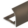 Заказать Профиль для плитки С-образный внешний из алюминия 12 мм PV24-06 Бронза матовая 2,7 м Заказать Профиль для плитки С-образный внешний из алюминия 12 мм PV24-06 Бронза матовая 2,7 м