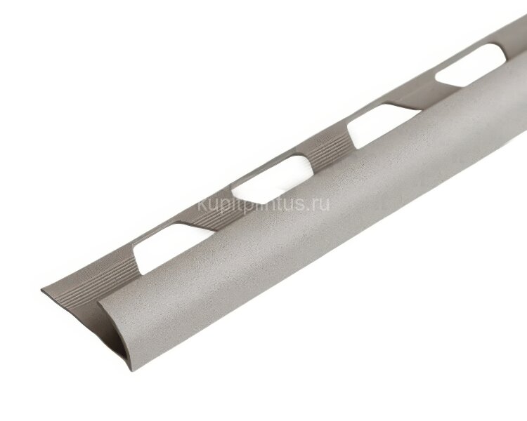 Заказать Алюминиевая раскладка для плитки наружний угол ПО-9 Светло-серый муар 2,7 м Заказать Алюминиевая раскладка для плитки наружний угол ПО-9 Светло-серый муар 2,7 м
