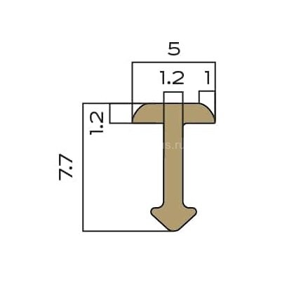Заказать Профиль T-образный полукруглый латунный 5 мм NEEXY PVL69-01 P полированный 2.7м Заказать Профиль T-образный полукруглый латунный 5 мм NEEXY PVL69-01 P полированный 2.7м