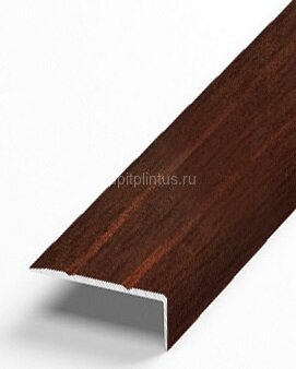 Заказать Порог угловой из алюминия Д1 Л Махагон (ламинированный) 2,7 м Заказать Порог угловой из алюминия Д1 Л Махагон (ламинированный) 2,7 м