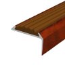 Заказать Порог угловой с коричневой резиновой вставкой Д01 КД Пробка 2,7 м Заказать Порог угловой с коричневой резиновой вставкой Д01 КД Пробка 2,7 м
