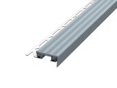 Угловой порог закладной 10х32х18 мм с резиновой вставкой Евроступень Z32 серый 2,7 м Угловой порог закладной 10х32х18 мм с резиновой вставкой Евроступень Z32 серый 2,7 м