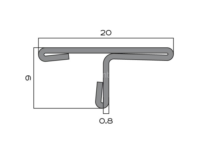 Заказать Т-профиль 20 мм из нержавеющей стали NEEXY PVS91-21 BL-D антрацит зеркальный 2.7м Заказать Т-профиль 20 мм из нержавеющей стали NEEXY PVS91-21 BL-D антрацит зеркальный 2.7м