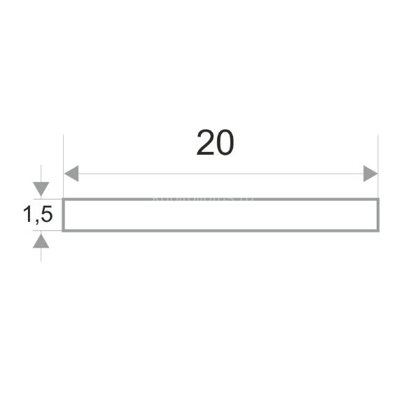 Заказать Латунная полоса 20х1.5 мм Л-20-чм черный матовый 2.7 м Заказать Латунная полоса 20х1.5 мм Л-20-чм черный матовый 2.7 м