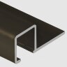 Заказать Алюминиевый П-профиль 12х12 мм Gunsen PV32-10 коричневый матовый 2,7 м Заказать Алюминиевый П-профиль 12х12 мм Gunsen PV32-10 коричневый матовый 2,7 м