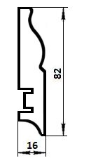 Заказать Плинтус МДФ L-Декор под покраску LP105-82 напольный 2,05м Заказать Плинтус МДФ L-Декор под покраску LP105-82 напольный 2,05м