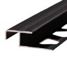 Заказать Профиль для плитки из алюминия ПО-02 черный глянец 2,7 м Заказать Профиль для плитки из алюминия ПО-02 черный глянец 2,7 м