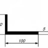 Заказать Уголок из алюминия 50х100х5 мм разносторонний 3 м Заказать Уголок из алюминия 50х100х5 мм разносторонний 3 м