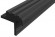 Заказать Противоскользящий закладной профиль 30 мм из резины Безопасный шаг БШ-30 черный 10 м 
