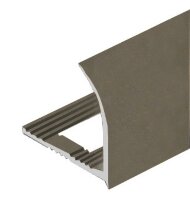 Профиль для плитки С-образный внешний из алюминия 12 мм PV24-08 Шампань матовая 2,7 м Профиль для плитки С-образный внешний из алюминия 12 мм PV24-08 Шампань матовая 2,7 м