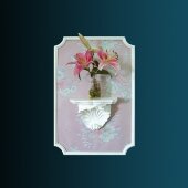 Декоративная полка Перфект K5012 190х264х161 мм Декоративная полка Перфект K5012 190х264х161 мм