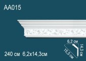 Потолочный плинтус с орнаментом Перфект AA015 143х155х62 мм 2,4 м Потолочный плинтус с орнаментом Перфект AA015 143х155х62 мм 2,4 м
