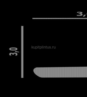 Заказать Уголок Перфект Плюс P20 30х30 мм 2 м Заказать Уголок Перфект Плюс P20 30х30 мм 2 м