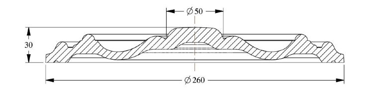 Заказать Потолочная розетка Orac Decor Purotouch R07 диаметром 26 см Заказать Потолочная розетка Orac Decor Purotouch R07 диаметром 26 см