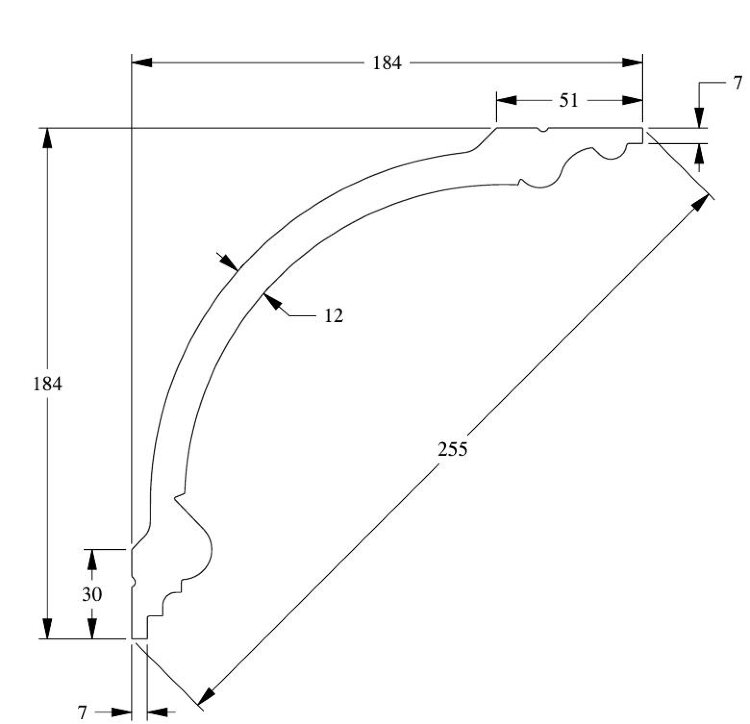Заказать Карниз Orac Decor Purotouch C338B 2 м 
