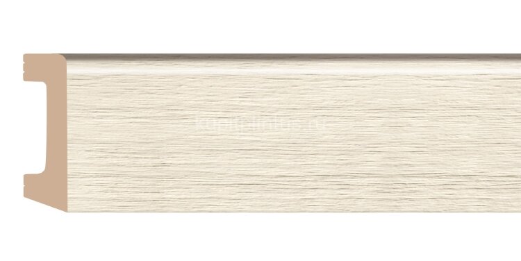 Заказать Напольный плинтус Decomaster D234-1070 ШК/15 из полистирола 58х16х2400 мм 