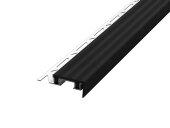 Угловой порог закладной 10х32х18 мм с резиновой вставкой Евроступень Z32 черный 2,7 м Угловой порог закладной 10х32х18 мм с резиновой вставкой Евроступень Z32 черный 2,7 м