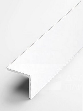 Заказать Алюминиевый уголок защитный 30х30 мм прямой PV75-24 белый Ral 9016 2,7 м 