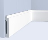 Напольный плинтус 90х14 мм Hiwood B90V2 белый полистирол 2 м Напольный плинтус 90х14 мм Hiwood B90V2 белый полистирол 2 м