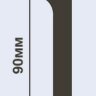 Заказать Напольный плинтус 90х14 мм Hiwood B90V2 белый полистирол 2 м Заказать Напольный плинтус 90х14 мм Hiwood B90V2 белый полистирол 2 м