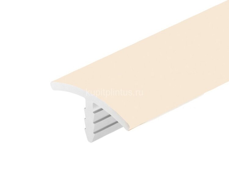 Заказать Профиль Т-образный ПВХ T17 Cezar 102 Кремовый 2,75 м Заказать Профиль Т-образный ПВХ T17 Cezar 102 Кремовый 2,75 м