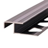 Профиль для плитки из алюминия ПО-02 бронза глянец 2,7 м Профиль для плитки из алюминия ПО-02 бронза глянец 2,7 м