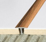 Т-образный профиль алюминий 13 мм Effector A54 0905 Дуб Янтарный 2,5 м