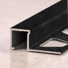 Заказать Алюминиевый П-профиль 10х10 мм ПО-П10х10 Черный муар 2,7 м Заказать Алюминиевый П-профиль 10х10 мм ПО-П10х10 Черный муар 2,7 м