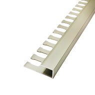 Алюминиевый П-профиль окантовочный гибкий ПО-П10 Бронза светлая глянец 2,7 м Алюминиевый П-профиль окантовочный гибкий ПО-П10 Бронза светлая глянец 2,7 м