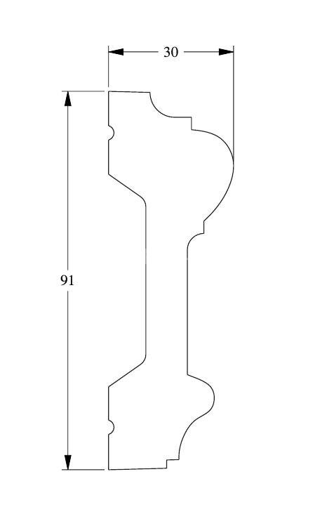Заказать Молдинг гибкий Orac Decor Purotouch Flex P9010F 2 м Заказать Молдинг гибкий Orac Decor Purotouch Flex P9010F 2 м