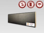 Напольный плинтус МДФ Teckwood цветной 80х10 Венге 2.15 м